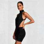 Women's Backless Sleeveless Dress