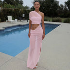 Women's Mesh Cutout Strapless Dress