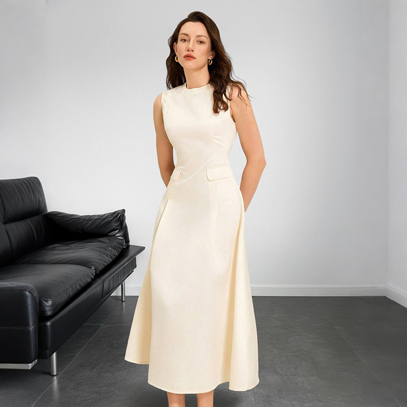 Women's Sleeveless A-Line Maxi Dress
