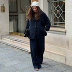 Women's Cotton Two-Piece Long Sleeve Pajama Set