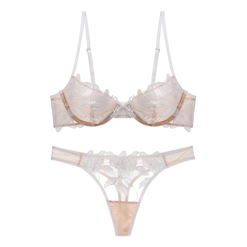 Three Dimensional Bra Set Lingerie