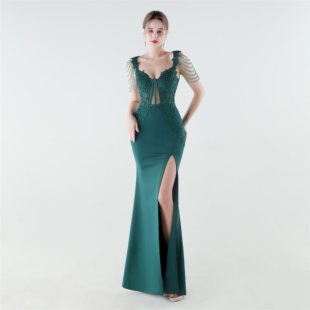 blackish green