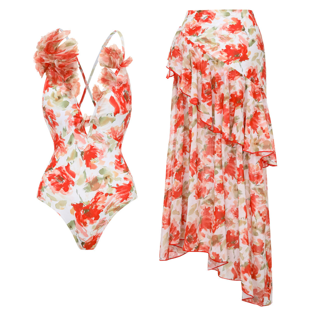 3D flower set
