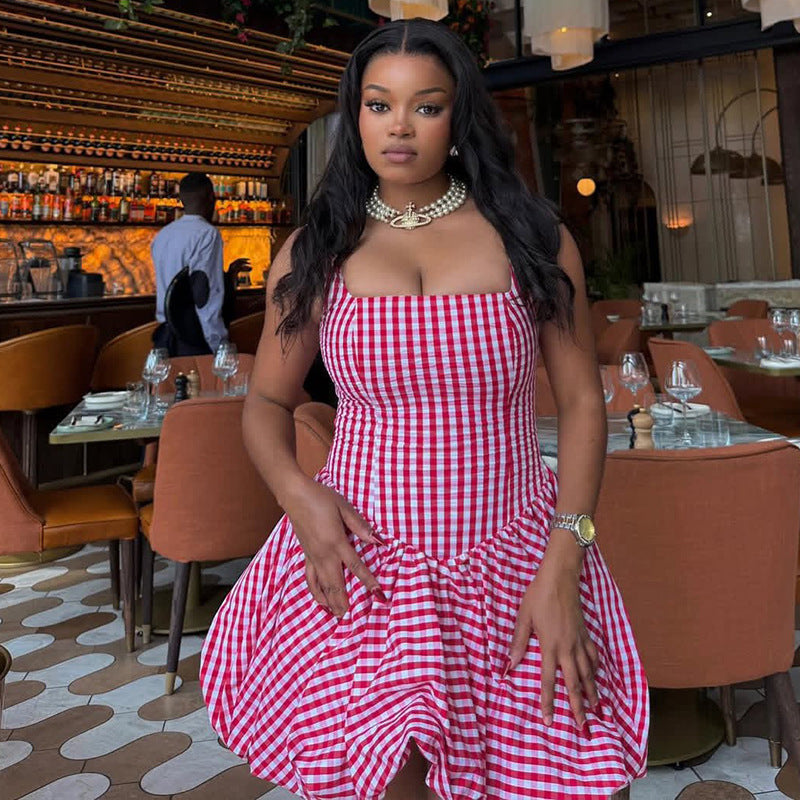 Women's Stripes Printed Dress