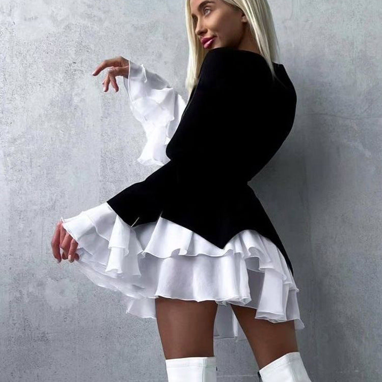 Women's Cutout Cropped Shirt