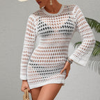 Hollow Out One-piece Swimwear