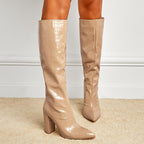 Women's Pointed-Toe Over-the-Knee Boots