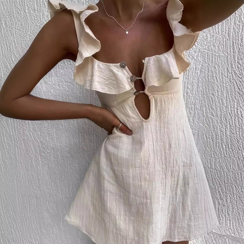 Women's Ruffled Dress