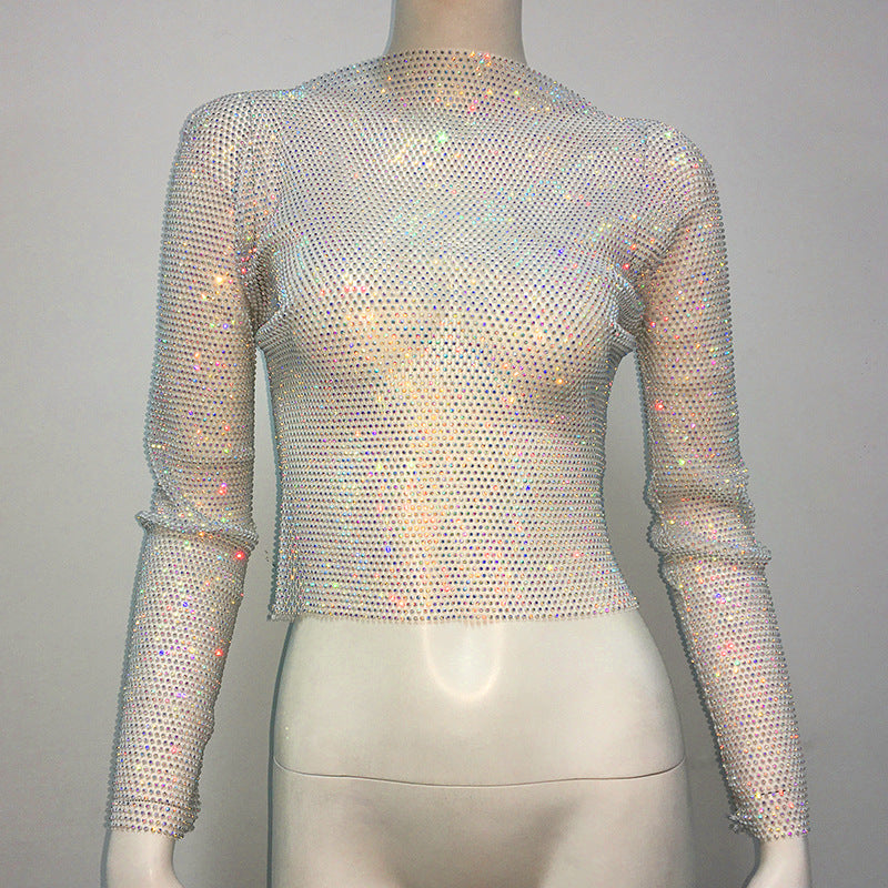 AB Colorful Crystals White