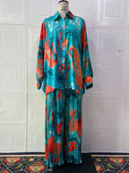 Floral suit