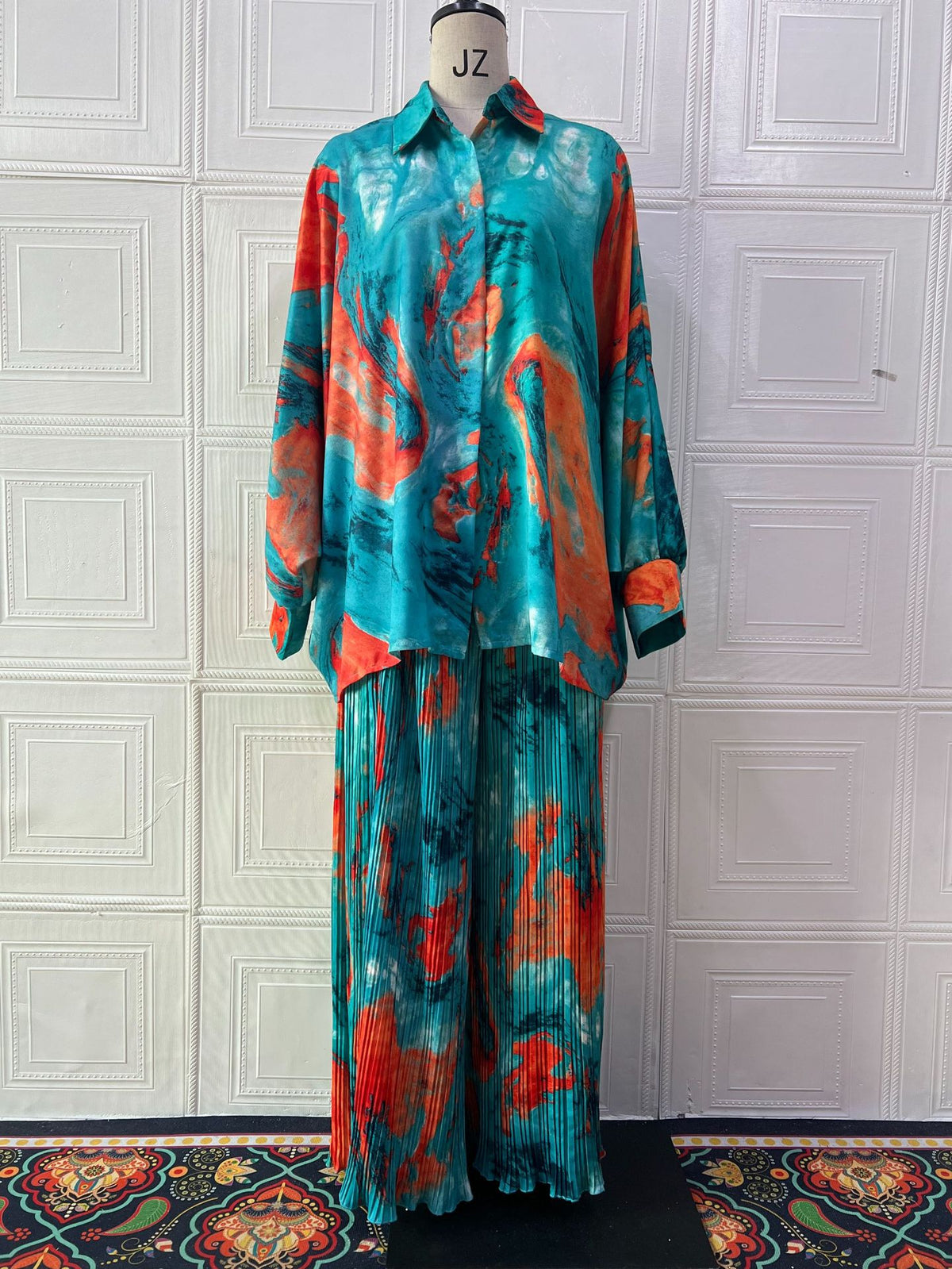 Floral suit