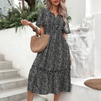 Slim Fit Printed Dress