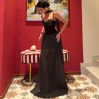 Women's Backless Slip Dress