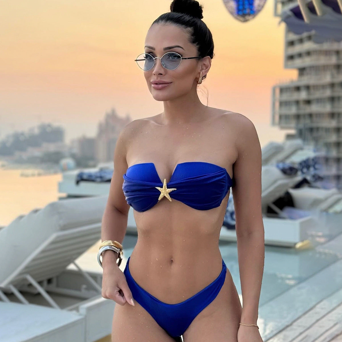 Tube Top Bikini Swimwear