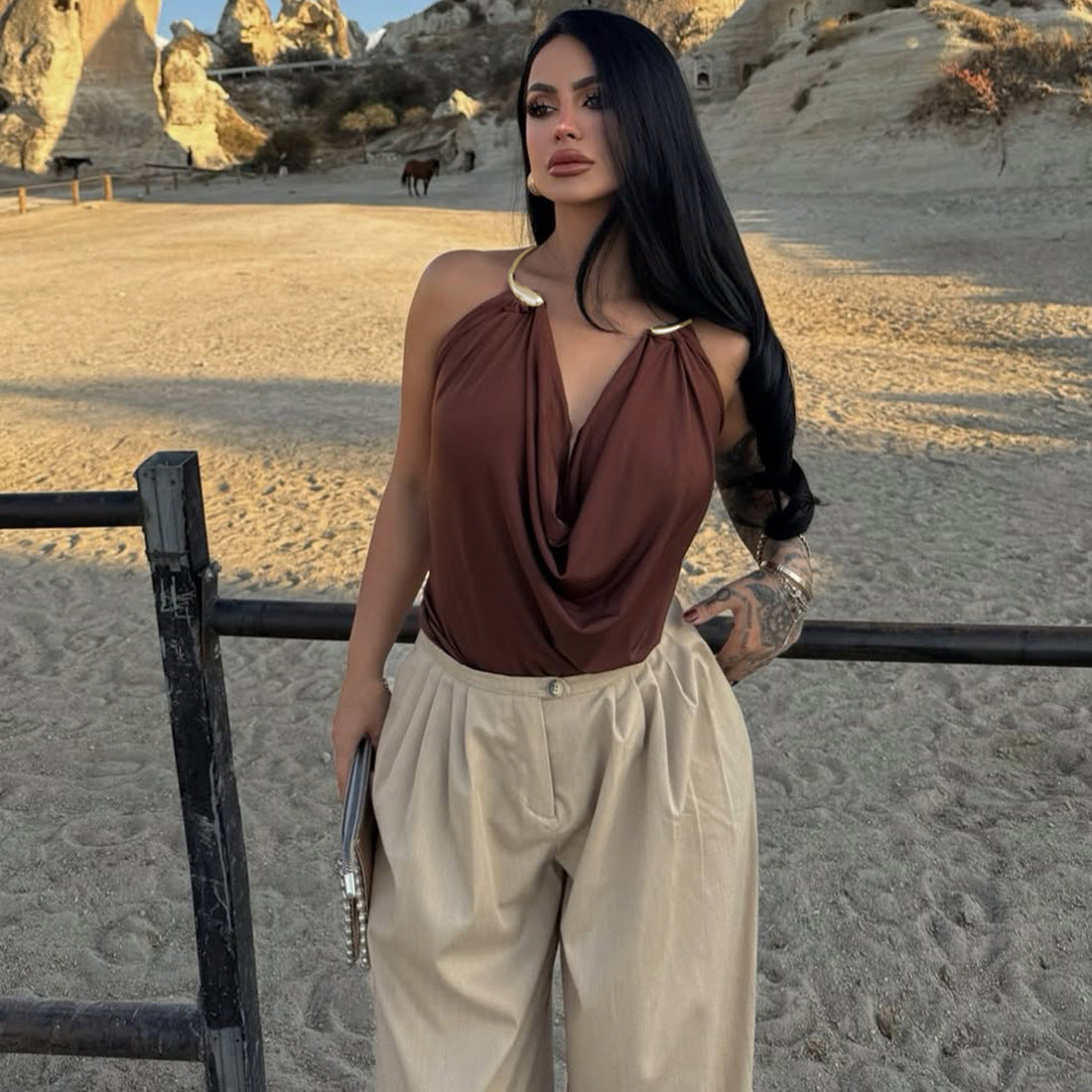 Women’s Halter Vest
