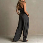 Women's Women Sleeveless Halter Jumpsuit