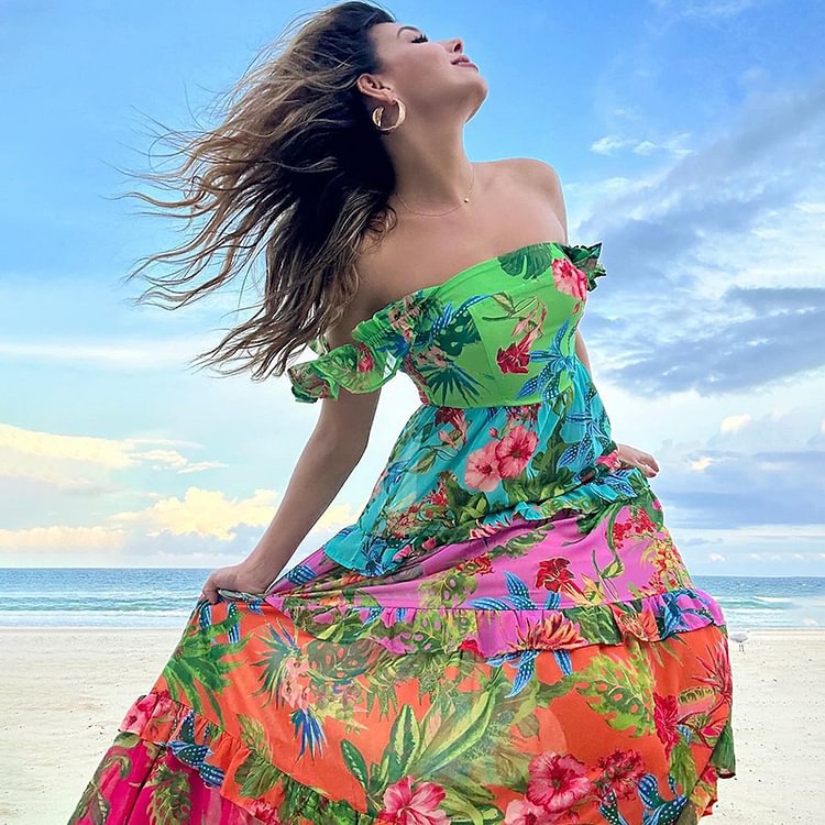 French Flying One-piece Swimwear