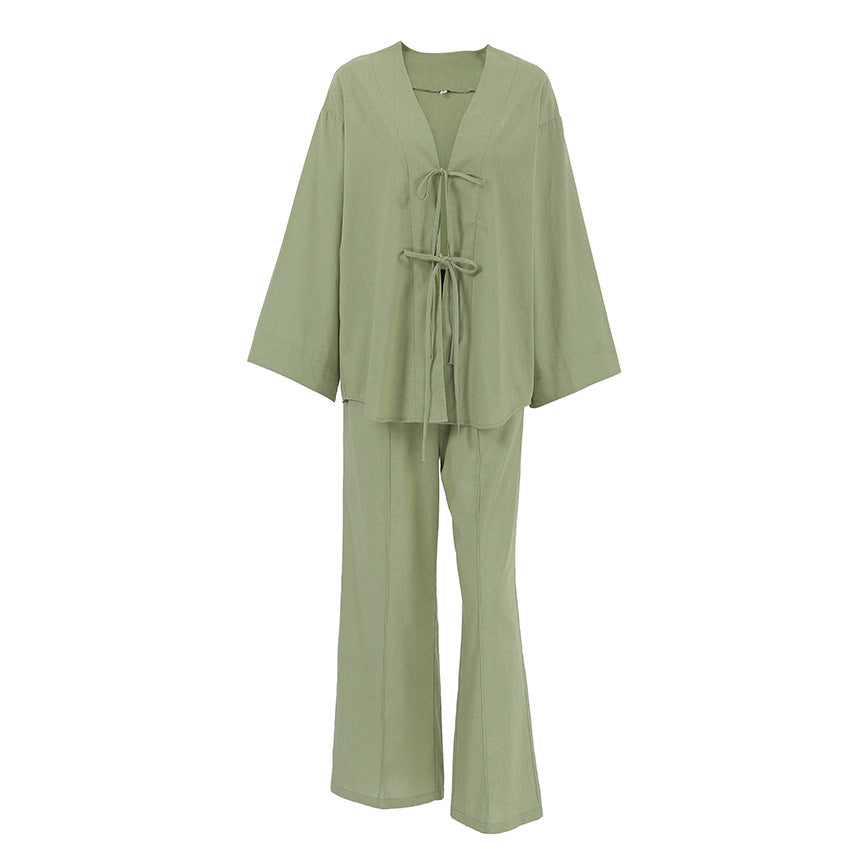 Autumn Cotton Pajamas Lingerie