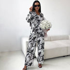Satin Pajamas Lingerie