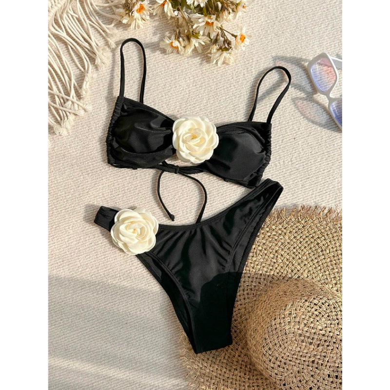 Three Dimensional One-piece Swimwear