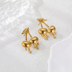 Cherry Drop Earrings