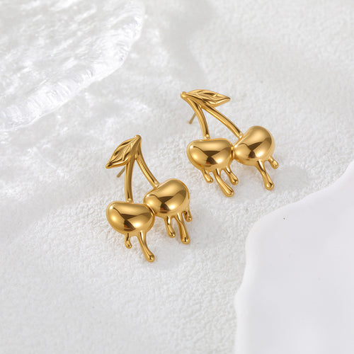 Cherry Drop Earrings