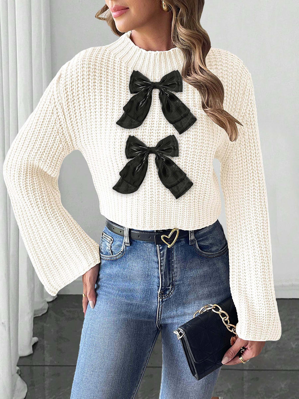 White 2 Black Bow