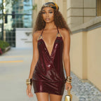 Women's Backless Summer Dress