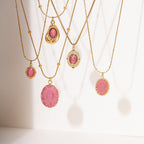Rhodochrosite Necklace