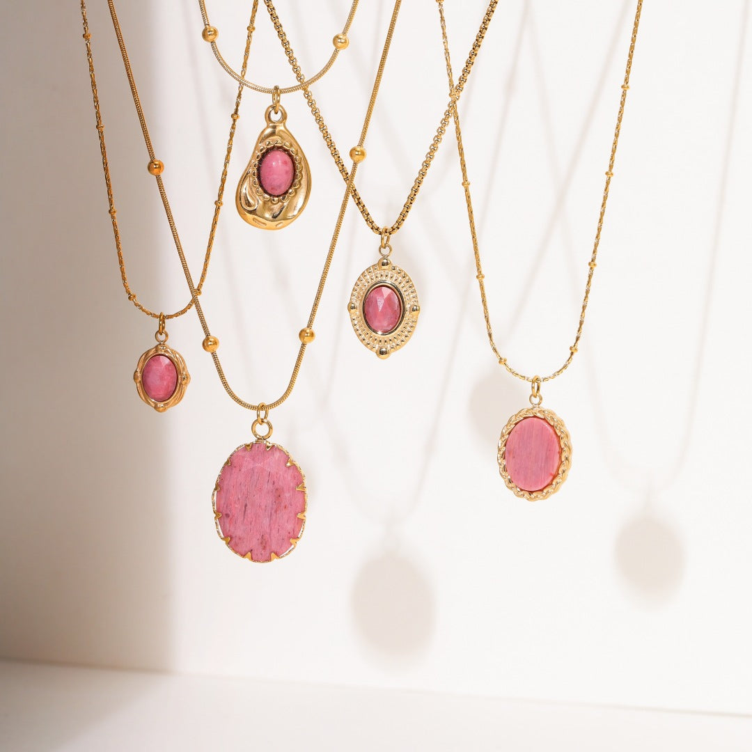 Rhodochrosite Necklace