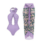 Lonkey French One-piece Swimwear
