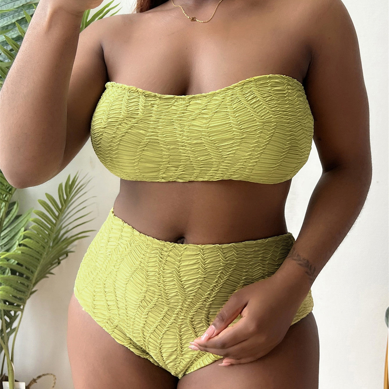 Plus Size One-piece Swimwear