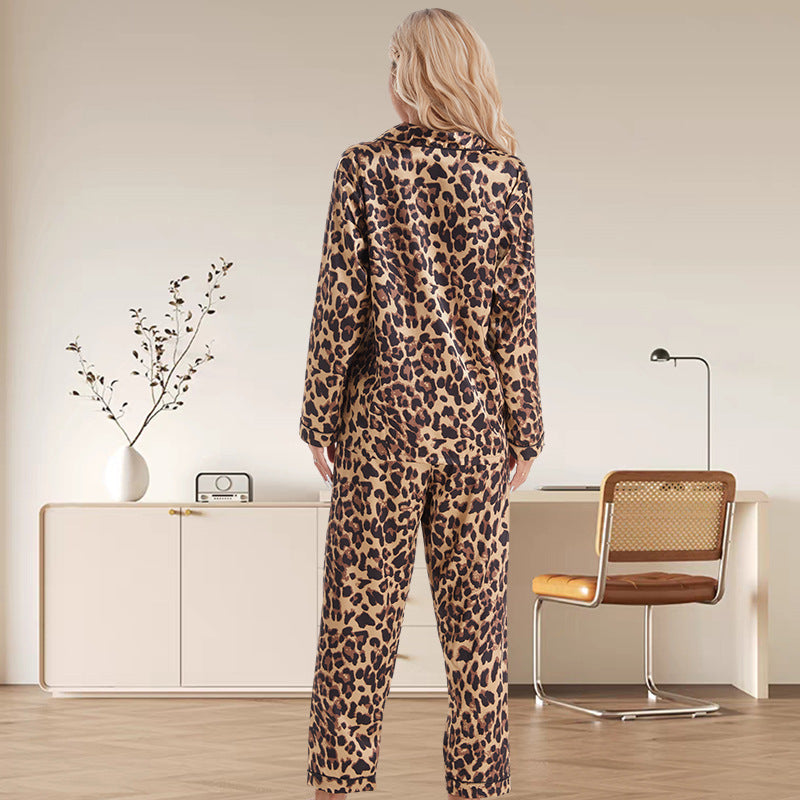 Leopard Print Pajamas Lingerie