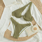Split One-piece Swimwear