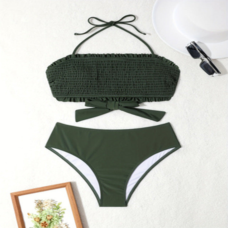 Lace One-piece Swimwear