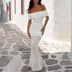 Solid Color One-piece Swimwear
