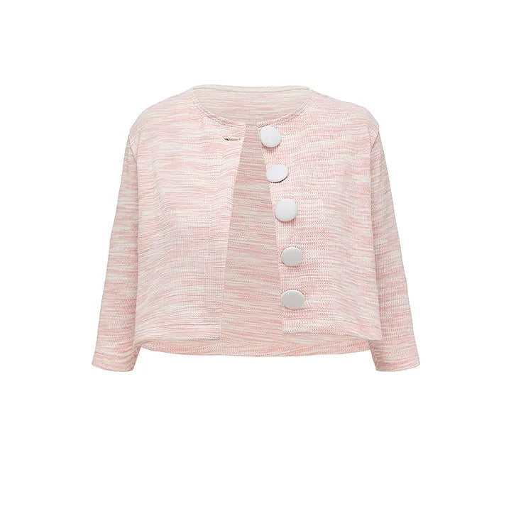 Pink cardigan