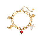 Zircon Embellished Bracelet