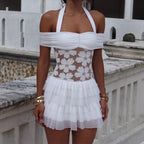 Arrival Strapless Halter Dress Slim Fit