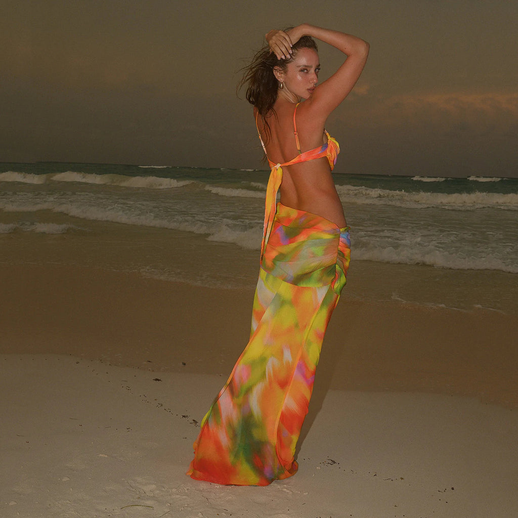 Printed Beach Bikini Swimwear
