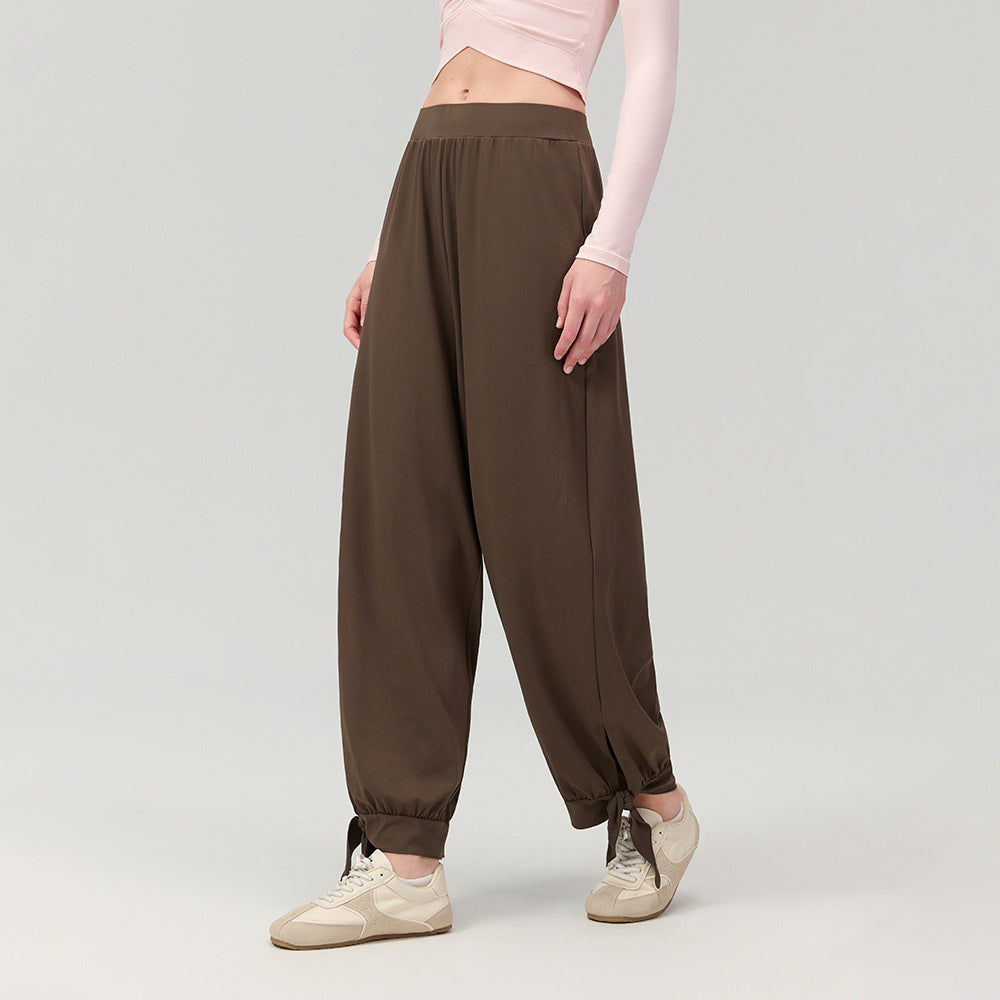 Women's Wide-Leg Fitness Pants
