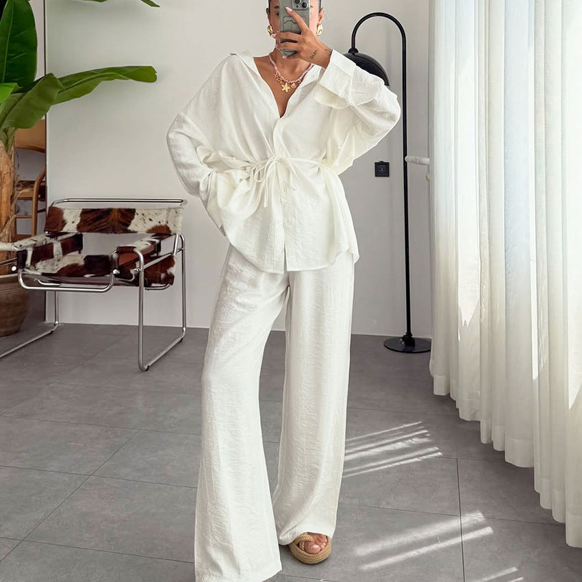 Solid Color Pajamas Lingerie