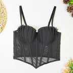 's French Design Mesh Lace Beautiful Back Underwear Anti