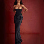 Women's Satin Sheath Dress