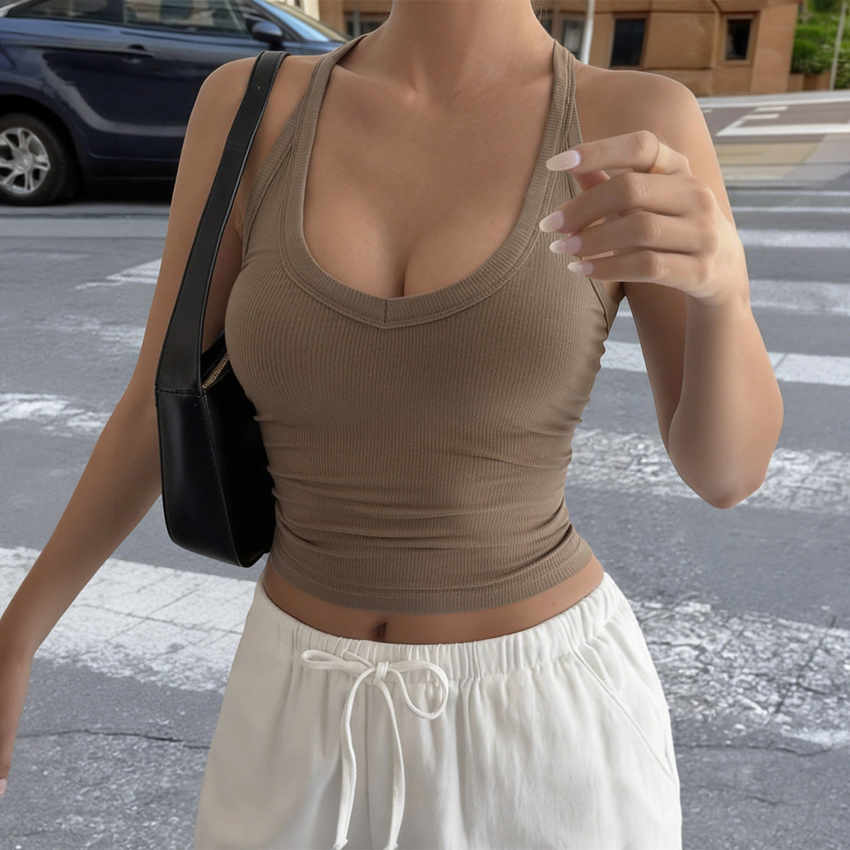 Lazy Sexy Vest Camisole Women Clothing Summer