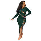 blackish green