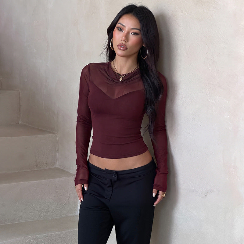 Women's Long-Sleeve Fitted T-Shirt