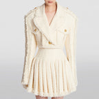 Women's Autumn Winter Star Short Jacket