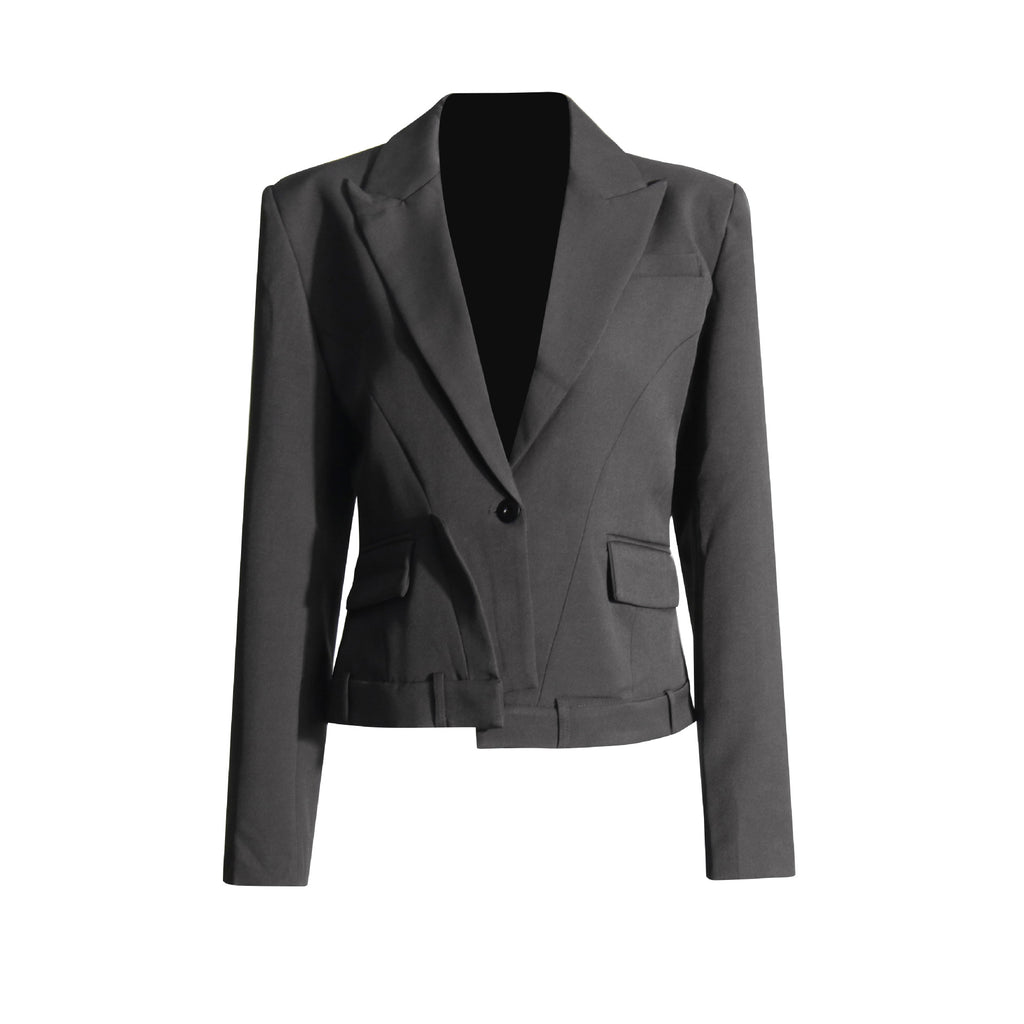 Office Autumn Design Slim Fit Blazer Women High Sense