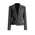 Office Autumn Design Slim Fit Blazer Women High Sense